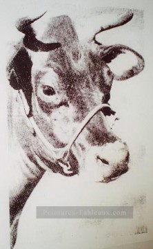 Vaca gris Andy Warhol Pinturas al óleo